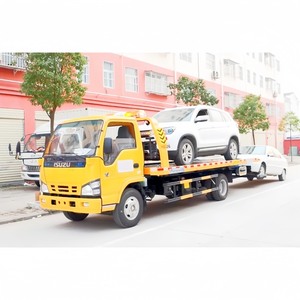 Camion de remorquage ISUZU 4*2 4*4, camion de dépannage, camion de récupération à plateau plat diesel 3t 4t 5t - Product Image 2