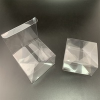 Vente en gros de boîtes en plastique transparentes pour animaux de compagnie personnalisées Emballage de boîtes en PVC Boîte d'emballage transparente transparente