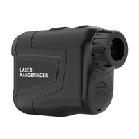Télémètre laser rechargeable 600 m avec compensation de pente, fonction de verrouillage du drapeau, vibration, objectif 6X, IP54, pour le golf et la chasse