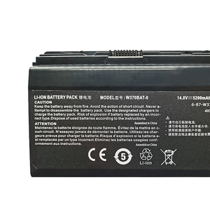 W370BAT-8 76.96Wh 14.8V 5200mAh Replacement Laptop <b>Battery</b> Pack for Clevo K590S K660E 650C 750S 760E Notebook <b>Batteries</b> - Product Image 2