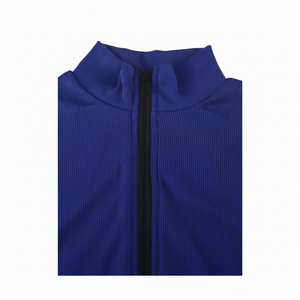 จั๊มสูทมีซิปสำหรับผู้หญิงบอดี้สูทมีซิปแขนยาว - Product Image 1