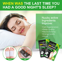 SEFUDUN Patchs Détoxifiants pour les Pieds 2-en-1 au Gingembre et au Bambou pour un Nettoyage en Profondeur, Améliorent le Sommeil, Stimulent le Métabolisme, Marque Personnalisée, Faible MOQ