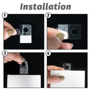 Móc treo <span class=keywords><strong>tabs</strong></span> lỗ tròn tự dính treo <span class=keywords><strong>tabs</strong></span> nhiệm vụ nặng nề dính dính rõ ràng treo <span class=keywords><strong>tabs</strong></span> cho bán lẻ hiển thị - Product Image 3