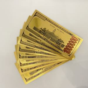 Collection Kobe Bryant Billet de banque $100 Médaille en métal plaqué or de basketball Cent dollars - Product Image 4