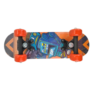 Professionnel 17 "pouces rétro planche à roulettes <span class=keywords><strong>pour</strong></span> les enfants Logo personnalisé planche en bois avec roue en PVC <span class=keywords><strong>pour</strong></span> - Product Image 2