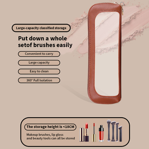 Juego de 13 Brochas de Maquillaje OEM ODM con Bolsa de Viaje, Logotipo Personalizado, Fabricante de Brochas de Maquillaje de Marca Privada - Product Image 5