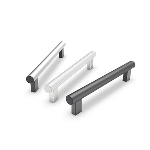 Manija de aluminio para gabinetes, diseño minimalista, acabado anodizado duradero para puertas de gabinetes - Product Image 1