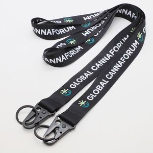 Custom Logo Global Forum Neck Strap Promotional Gifts Event Trade Show Delegate Lanyard ID Card Holder Lanyard - Product Image 1