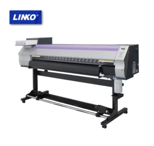 Linko melhor preço impressora 1.9m, cabeça impressora digital de papel inkjet impressoras de subolmação tintura impressora de papel