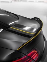 Diffuseur de pare-chocs arrière en fibre de carbone pour W205 C63 AMG, lèvre avant, aileron arrière, jupe latérale, calandre, compatible avec Benz W205 C63 AMG Coupé