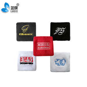 卸売リストバンド 格安カスタムスポーツ汗止めバンド コットンリスト汗止めバンド - Product Image 3