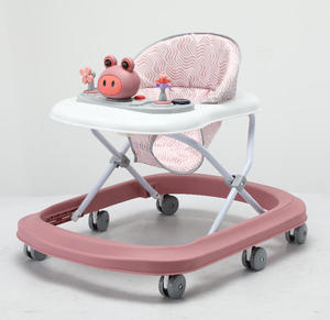 6 महीने के लिए मूक पहियों और संगीत के साथ बेबी वॉकर-3 साल 20 किलोग्राम भार क्षमता - Product Image 2