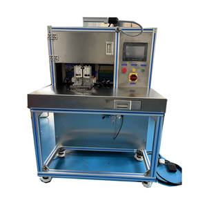 Máquina formadora de punta de catéter de 2 estaciones de trabajo o máquina formadora de punta de tubo para formación de punta de cánula médica - Product Image 1