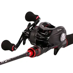 NewBility high carbon 2 section fishing set rod reel all position combo durable fishing combo