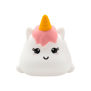 Adorable Lampe de Nuit Rechargeable en Silicone pour Enfants, Motif Licorne Lapin, avec Capteur Tactile, pour Chambre de Bébé - Product Image 2