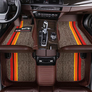 Revêtement de sol avant arrière en cuir pvc, tapis de voiture moulé 3d pour bmw <span class=keywords><strong>série</strong></span> 3 e90, tapis de sol de voiture étanche pour mg zs - Product Image 4