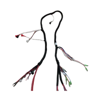 Harnais de câblage complet universel pour motos - Utilisation électronique haute tension, longueur personnalisable, cuivre étamé
