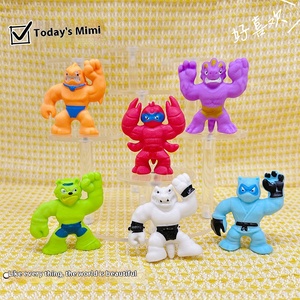 Jincan - Juguete de Monstruo de Dibujos Animados de TPR Suave y Creativo, Muñeco Antiestrés para Apretar con los Dedos, Huevo Sorpresa, Juguetes Pequeños y Lindos para Niños - Product Image 5