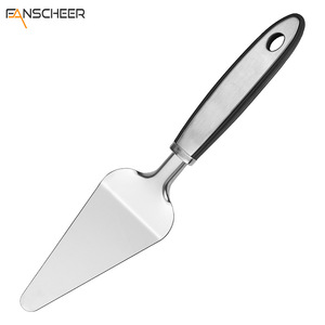Stainless Steel Pizza Spatula Cake Cheese Baking Tool Triangular Knife Non Slip Handle 80-110 Characters - Product Image 5