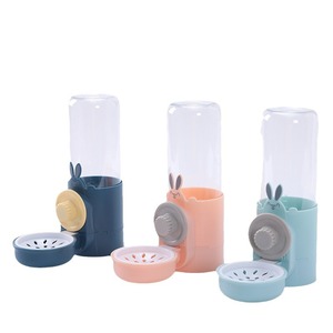 Automatic Pet <b>Feeder</b> 1400ML Hanging Food Dispenser With 500ML Water Bottle For <b>Cats</b> Dogs Cage Use - Product Image 5
