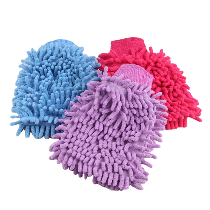 Хорошее качество, разноцветная лучшая Высококачественная Автомобильная перчатка с популярным дизайном, перчатка из микрофибры синели