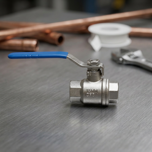 Válvula de Bola de Acero Inoxidable CF8 CF8M de 1 Pieza con Pasaje Completo de 1/4" a 4" Roscada BSP NPT 150 #   Control de Flujo Industrial Operado por Palanca - Product Image 3
