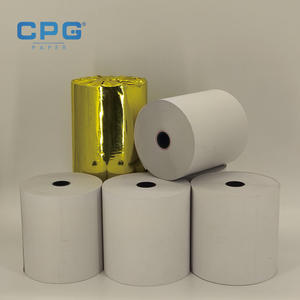 Suministro Directo de Fábrica, Rollo de Papel Térmico de Alta Calidad de 80x60 mm, 45 g/m², 55 g/m², Libre de BPA, para Tickets de Estacionamiento, Recibos de Punto de Venta - Product Image 1