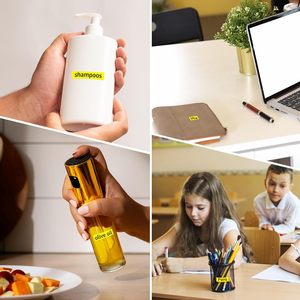 Orison-Ruban adhésif compatible <span class=keywords><strong>Brother</strong></span> M, 9mm, noir sur jaune, M-K621 MK621, M621, <span class=keywords><strong>PT</strong></span>-M95 tactile <span class=keywords><strong>Brother</strong></span> P, <span class=keywords><strong>PT</strong></span>-<span class=keywords><strong>65</strong></span> <span class=keywords><strong>PT</strong></span>-70BM <span class=keywords><strong>PT</strong></span>-45 - Product Image 2