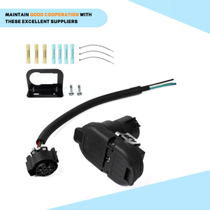 Aangepaste Kabelboom Kabel Fabrikant Universele 9-Pins Aanhangwagen Harnas Kabels En Kabelassemblages - Product Image 5