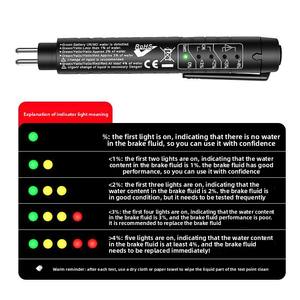 Testeur de <span class=keywords><strong>liquide</strong></span> de frein haute précision JIASHENGTONG, stylo multifonctionnel de détection de la qualité de l'huile de frein automobile, universel <span class=keywords><strong>pour</strong></span> la réparation automobile - Product Image 2