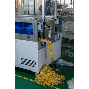 เครื่องทำเชือกรองเท้าอัตโนมัติแบบสองหัว Credit Ocean พร้อมมอเตอร์ 1.8 กิโลวัตต์ ความเร็วสูง สำหรับเชือกกลมแบบไม่ยืดหยุ่น - Product Image 5