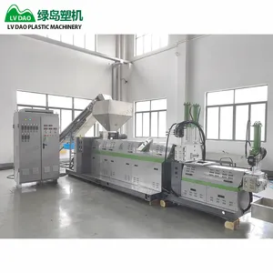 Lvdao Multi function price of Plastic Granules Making Machine PE/PP/PS Plastic Granule Recycling Pelletizer Machine price