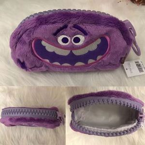 Hot Sell 20*12*6cm Japanese <b>Small</b> Monster Plush Stationery <b>Bag</b> High-Value Large Capacity Primary School Student Pencil <b>Bag</b> - Product Image 2