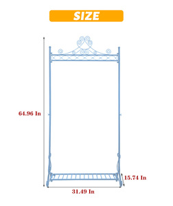 Appendiabiti per bambini <span class=keywords><strong>da</strong></span> pavimento espositore per negozio espositore per vestiti appendiabiti per <span class=keywords><strong>camera</strong></span> <span class=keywords><strong>da</strong></span> <span class=keywords><strong>letto</strong></span> in piedi - Product Image 3