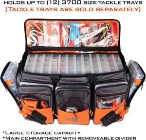 Bolsa de Pesca Acolchada Impermeable de Gran Capacidad, Nueva Colección 2024 de Fábrica BSCI, Bolsa Táctica para Aparejos de Pesca en Agua Salada - Product Image 4
