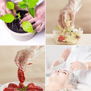 Gants jetables en plastique imperméables TPE HDPE PE pour l'alimentation et le nettoyage domestique, vente en gros d'usine - Product Image 6