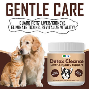 Golosinas de Marca Propia para Mascotas, Suplemento para la Salud del Hígado y los Riñones, Golosinas Masticables Suaves, Desintoxicación Natural, Apoyo para el Hígado y los Riñones para <span class=keywords><strong>Perros</strong></span> - Product Image 5