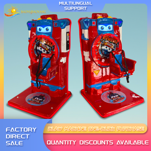 Máquina de Diversión de Plástico con Temática de <span class=keywords><strong>Autobús</strong></span> Escolar - Noria con Forma de Camión de Bomberos, Luces Intermitentes, Sonidos Realistas, Juego Interior - Product Image 4