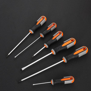 Destornillador Industrial Magnético Manual de Cabeza Plana y Phillips con Mango de Plástico Tricolor - Product Image 3