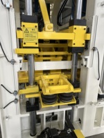 Machine de fabrication de blocs de béton creux entièrement automatique avec pompe et moteur QTY9-15 220V/330V Garantie 1 an