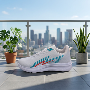 Leboas Integrated Gym Trainer White Foam Sneaker Comfortable Indoor Sports Shoes Leedas Black Workout Shoes Article 702 Comfort - Product Image 3