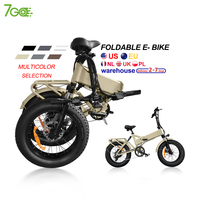Vélo électrique de ville à cadre en alliage d'aluminium EB3, moteur central, 250 W, 48 V, 15 Ah, 7 vitesses, autonomie 80 km, vélo pliable à pneus larges de 20 pouces