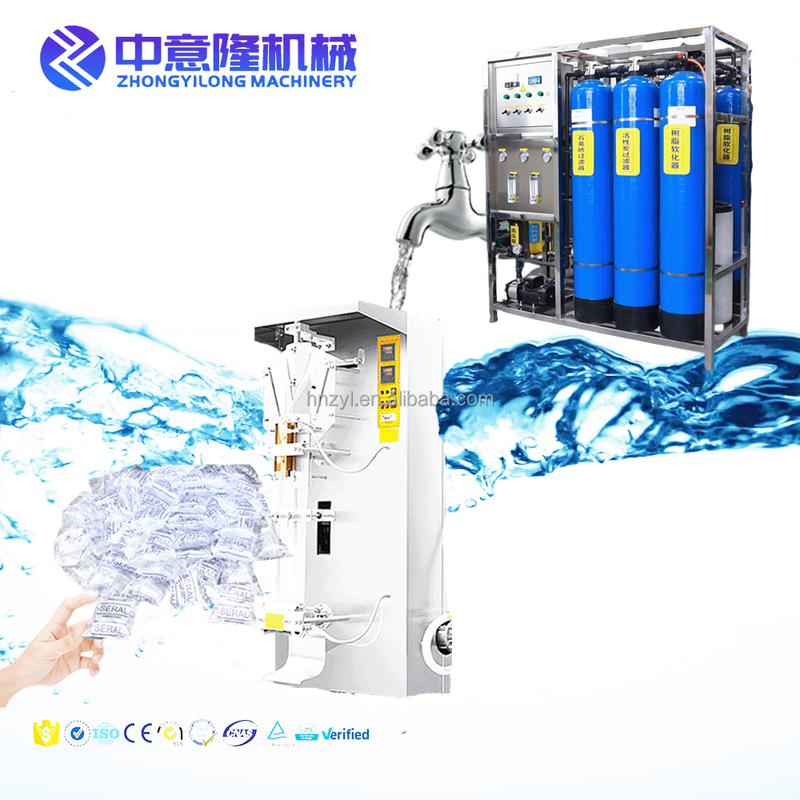 Automatic 500LPH Water Purifier Industrial Water