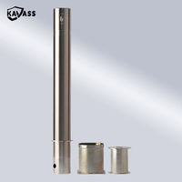 KAVASS Barrière de sécurité amovible pour allée souterraine Post Traffic Parking Key Lock Security Bollard Premium