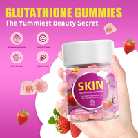 Gummies éclaircissantes au glutathion en gros pour la peau, supplément de vitamines et collagène, marque privée