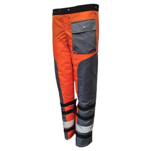 Pantalones de seguridad ajustables AmpsafeX de PE para motosierra, anticaída, resistentes al calor 800C, para tizadores y bosques - Product Image 3