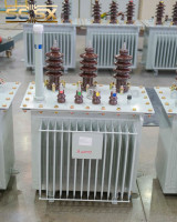 Transformateur de distribution triphasé immergé dans l'huile 35KV 500kva MV/HV