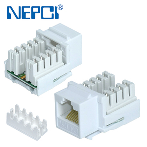 Nepci nhà máy điện thoại ổ cắm Krone IDC không được che chở UTP RJ45 Cat3 <span class=keywords><strong>Keystone</strong></span> <span class=keywords><strong>Jack</strong></span> XJY-NE-23 Modular <span class=keywords><strong>Jack</strong></span> - Product Image 3