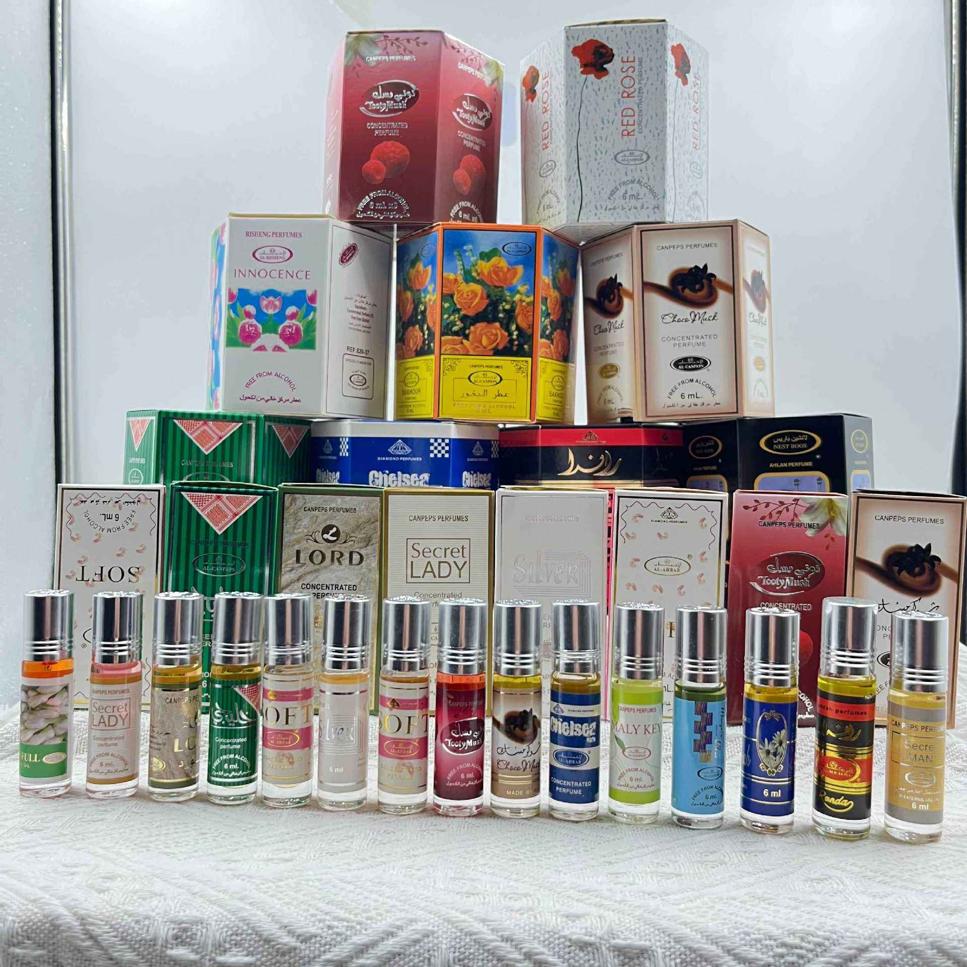 Huile de parfum arabe mélangée