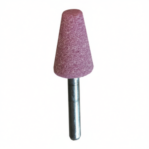 Truncated Conical Ceramic <b>Grinding</b> <b>Wheel</b> 15x25 Mm 6 Mm Shank For Precision <b>Grinding</b> - Product Image 2